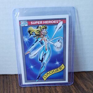 1990 Marvel Super Heroes Trading Card Impel Dagger #14